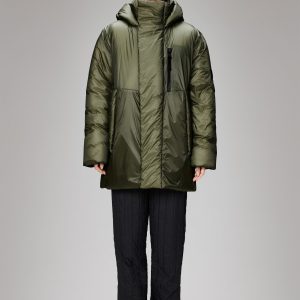 Torna Insulated Long Jacket - Marsh