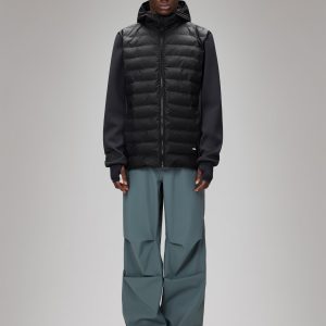 Safi Fleece Hybrid Jacket - Black