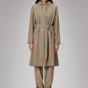 A-Line Longer W Jacket - Beige