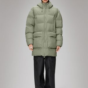 Alta Long Puffer Cargo Jacket - Drift