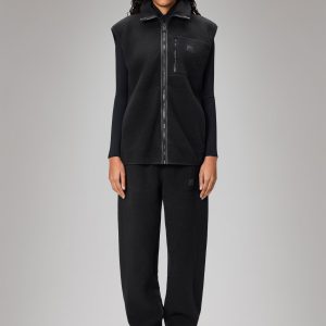 Yermo Fleece Vest - Black