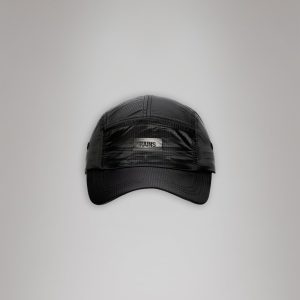 5 Panel Ripstop Cap - Black
