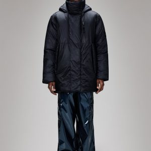 Torna Insulated Long Jacket - Navy
