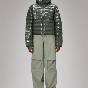 Lohja Short Puffer Jacket - Swamp