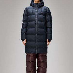 Alta Longer Puffer Jacket - Navy