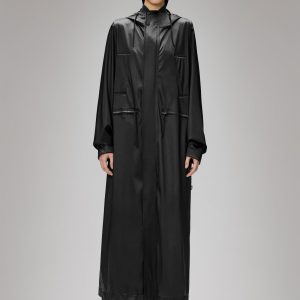 Bold Longest Jacket - Black Grain