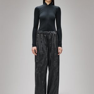 Cargo Rain Pants Wide - Coal
