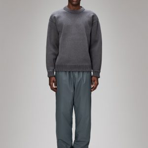 Sowa Knit Crew Neck - Grey/Black