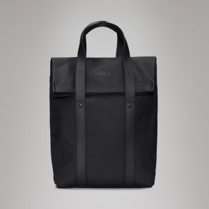 2 Way Tote Backpack Mini - Black