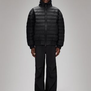 Lohja Vision Puffer Bomber Jacket - Black