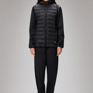Safi Fleece Hybrid Jacket - Black