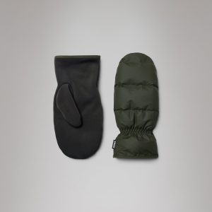 Lohja Puffer Mittens - Green