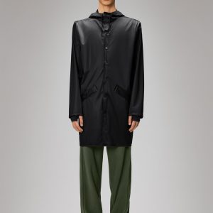 Long Jacket - Black Grain