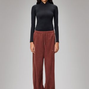 Addis Fleece Pants Wide - Honor