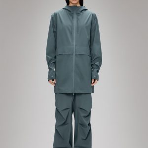 Suva Hardshell Long Jacket - Lagoon