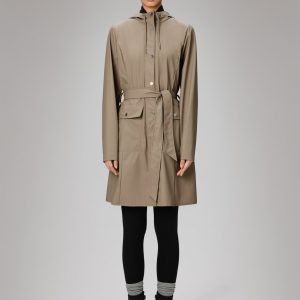 Curve Long Jacket - Beige