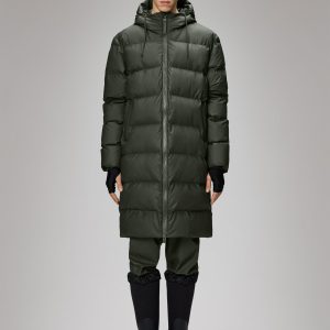 Alta Longer Puffer Jacket - Green