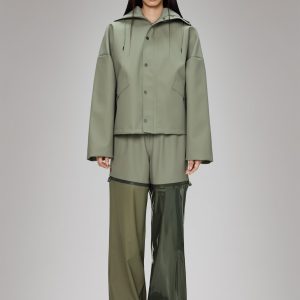 Vision Rain Jacket Short - Drift