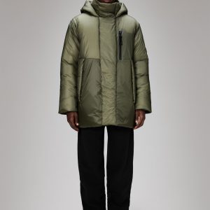 Torna Insulated Long Jacket - Marsh