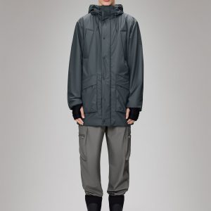 Lohja Long Insulated Cargo Jacket - Lagoon
