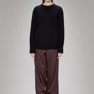 Sapa Knit Crew Neck - Black