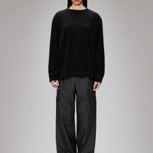Addis Fleece Crewneck - Black