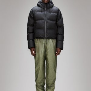Alta Short Puffer Jacket - Black