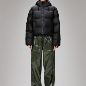 Alta Short Puffer Jacket - Black