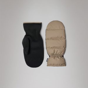 Lohja Puffer Mittens - Beige