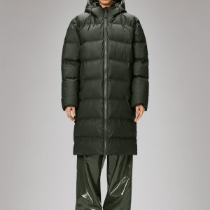 Alta Longer Puffer Jacket - Green