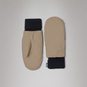 Alta Puffer Mittens - Beige