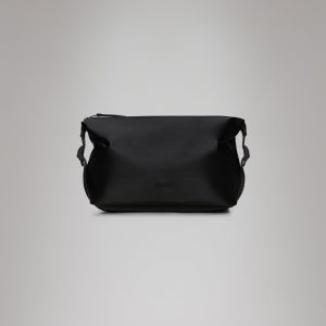 Hilo Wash Bag - Black Grain