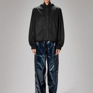 String W Jacket - Black Grain