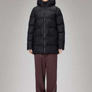 Alta Long Puffer String W Jacket - Black