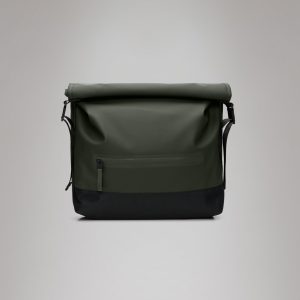 Trail Rolltop Messenger Bag - Green