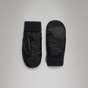 Puffer Mittens Ripstop - Black