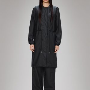 String W Parka - Black