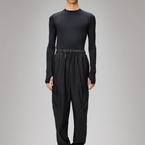 Cargo Rain Pants Regular - Black