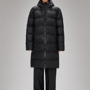 Alta Longer Puffer Jacket - Black