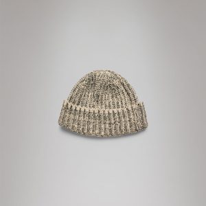 Sapa Knit Beanie - Beige/Black