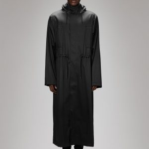 Bold Longest Jacket - Black Grain